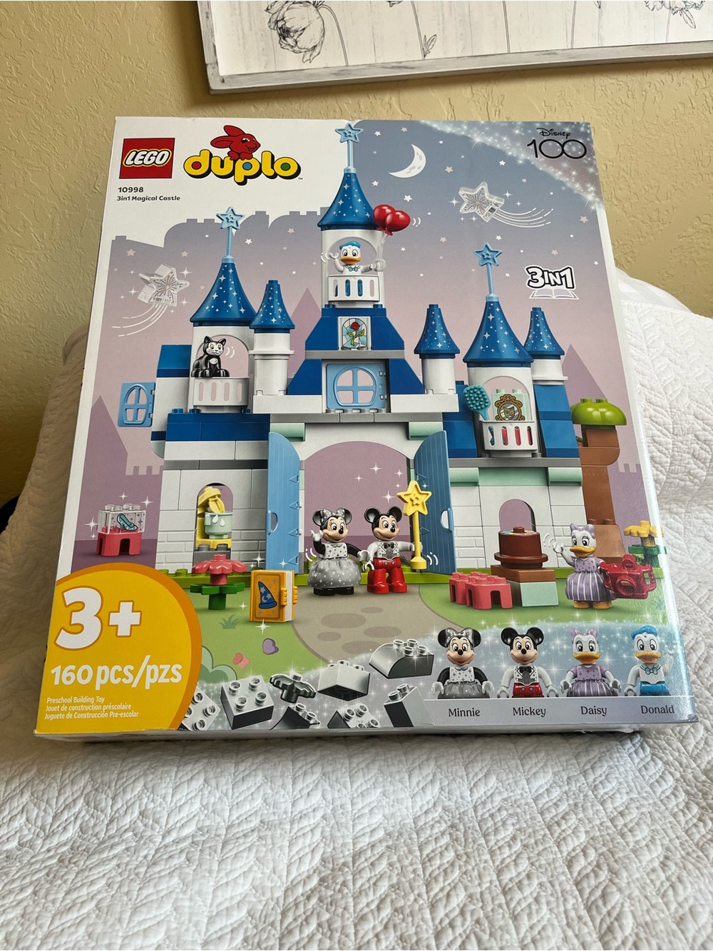 Lego Duplo Disney Castle Playset - Blue, White, Red, Yellow